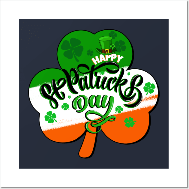 St. Patrick's Day Shirt Wall Art by SVGBistro